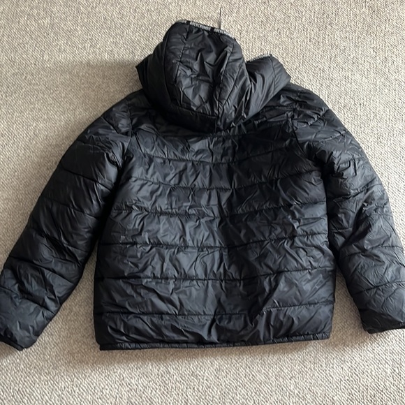 Abercrombie boys black lined winter jacket. Size 13/14 - Picture 2 of 2